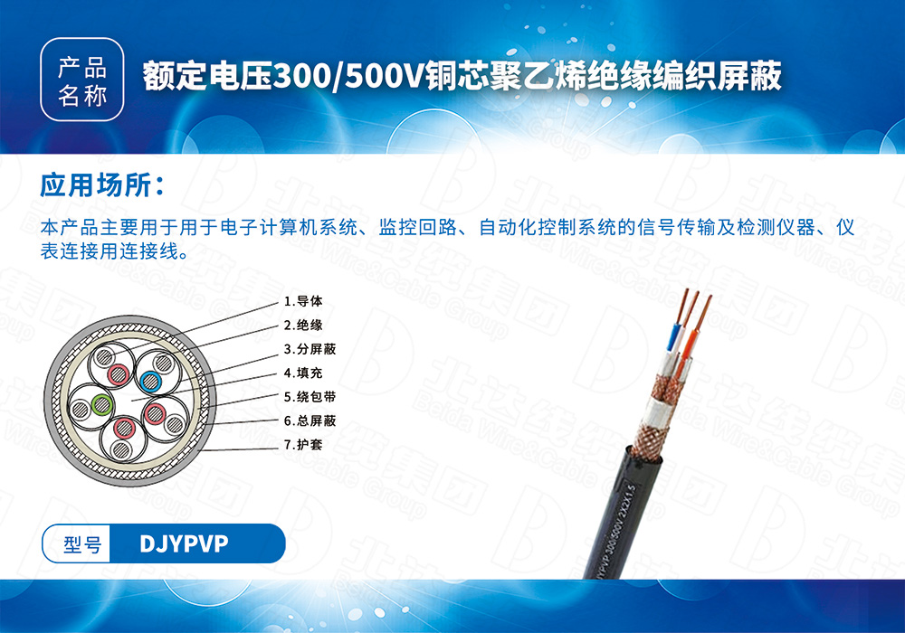 中低压电缆系列DJYPVP